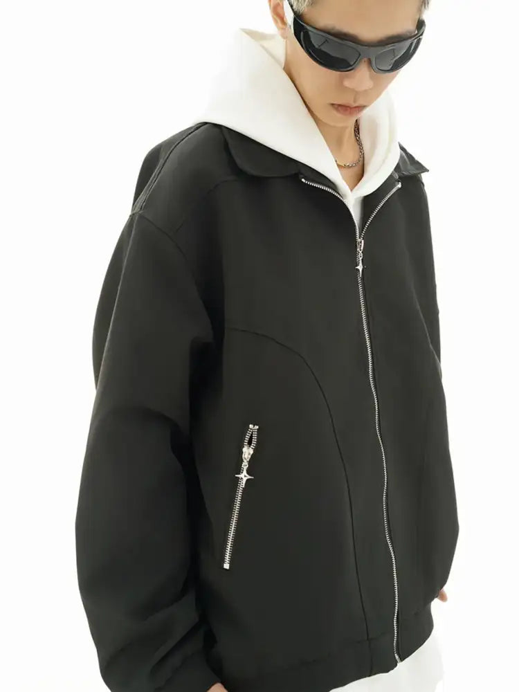 Men’s Zip Up Long Sleeve Jacket