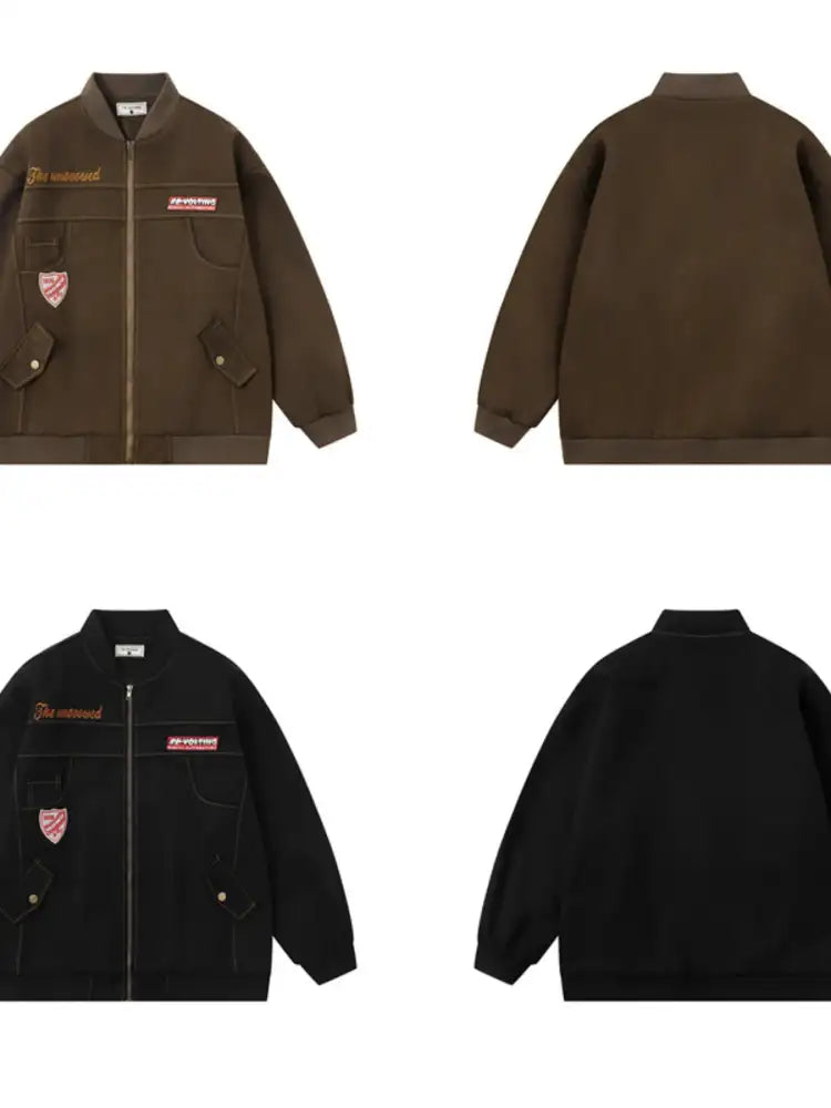 Men’s Zip Up Long Sleeve Jacket