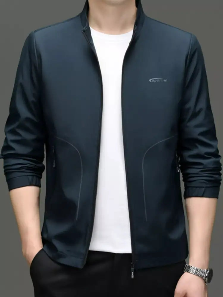 Men’s Zip Up Long Sleeve Jacket