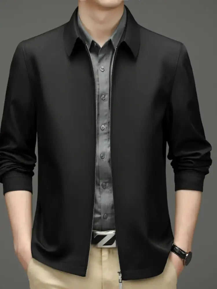 Men’s Zip Up Long Sleeve Jacket