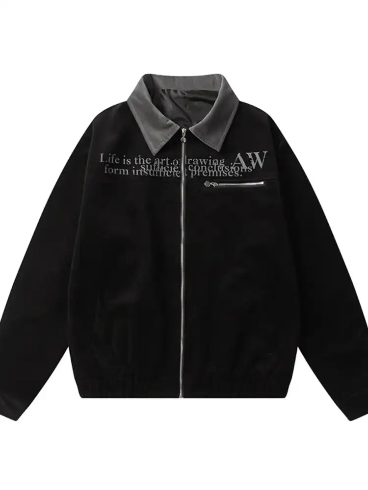 Men’s Zip Up Long Sleeve Jacket