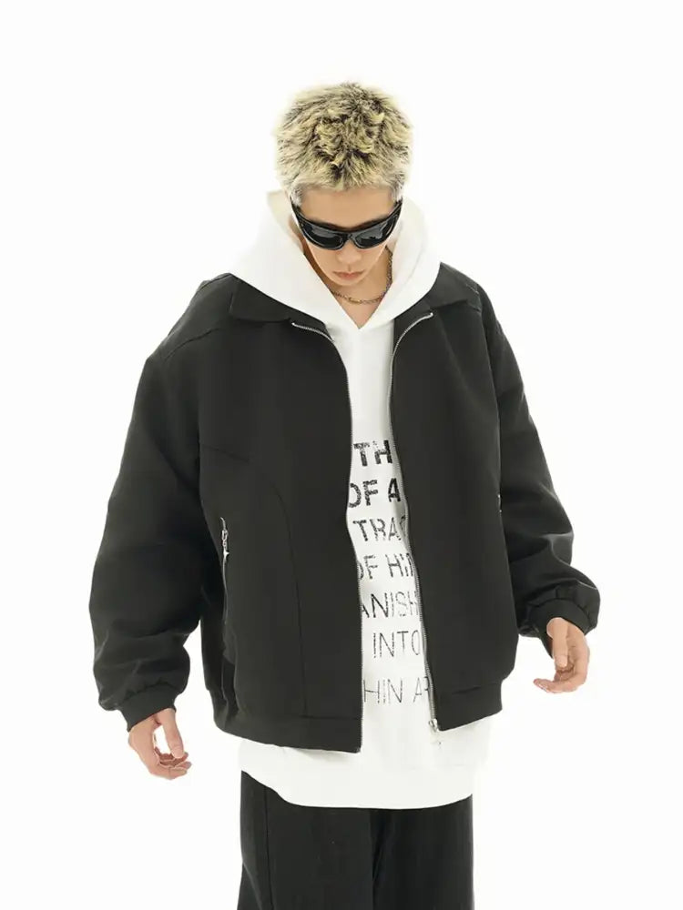 Men’s Zip Up Long Sleeve Jacket