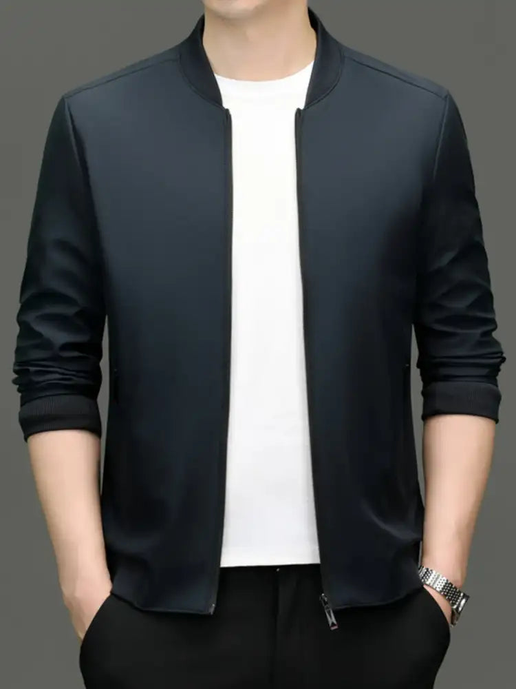 Men’s Zip Up Long Sleeve Jacket