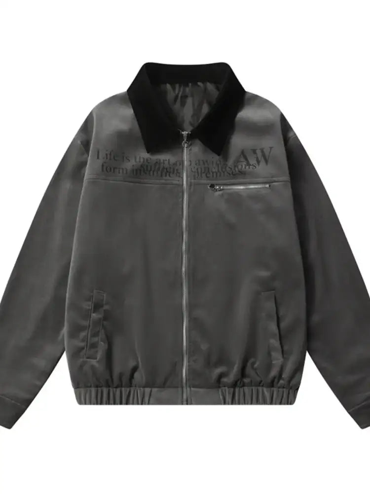 Men’s Zip Up Long Sleeve Jacket