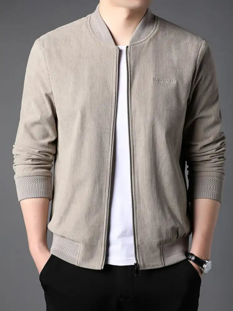 Men’s Zip Up Long Sleeve Jacket