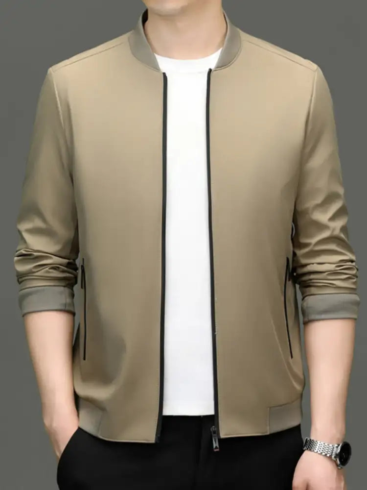 Men’s Zip Up Long Sleeve Jacket