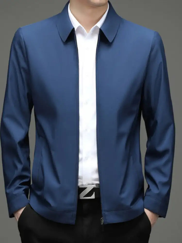 Men’s Zip Up Long Sleeve Jacket