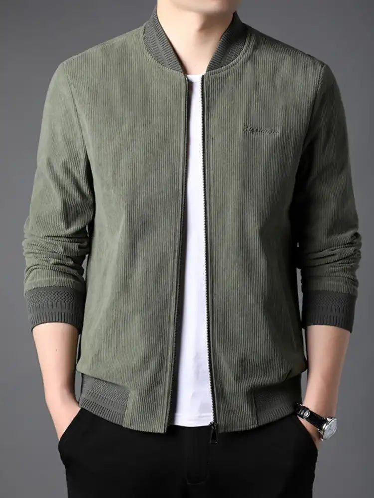 Men’s Zip Up Long Sleeve Jacket