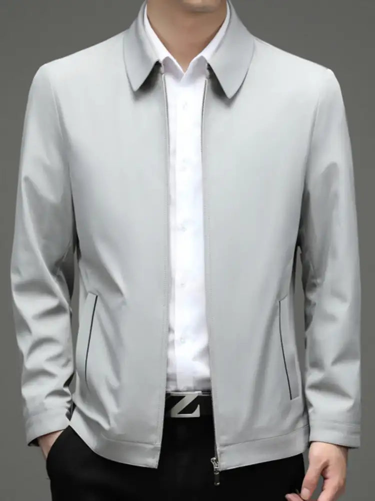Men’s Zip Up Long Sleeve Jacket