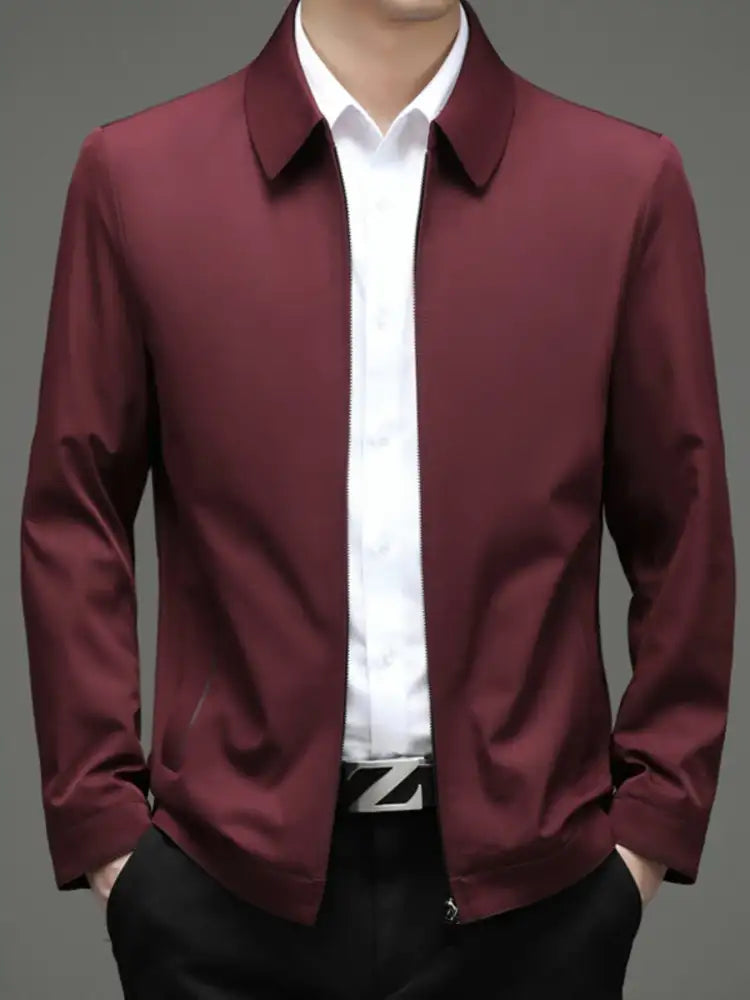 Men’s Zip Up Long Sleeve Jacket