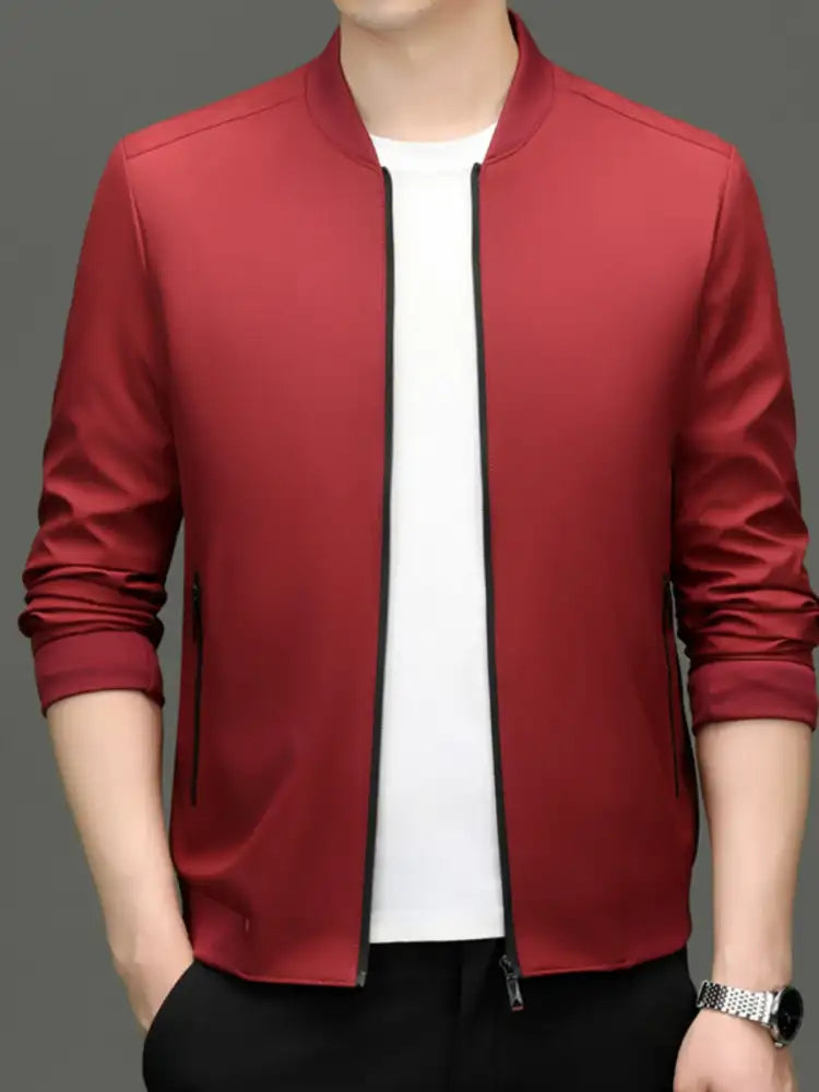 Men’s Zip Up Long Sleeve Jacket