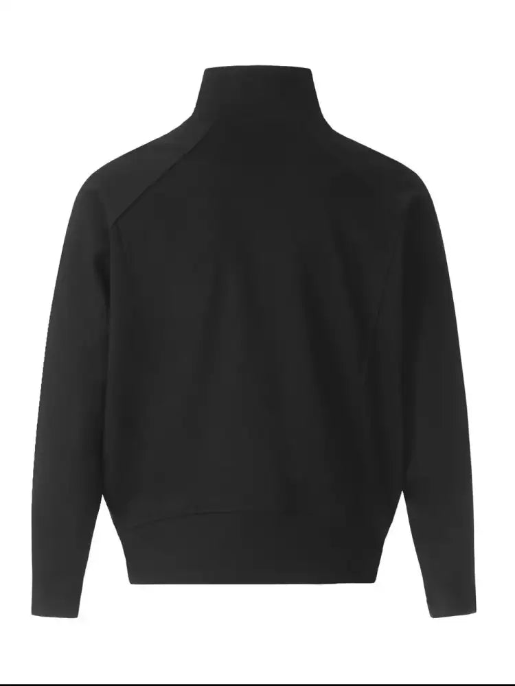 Men’s Zip Up Stand Collar Jacket