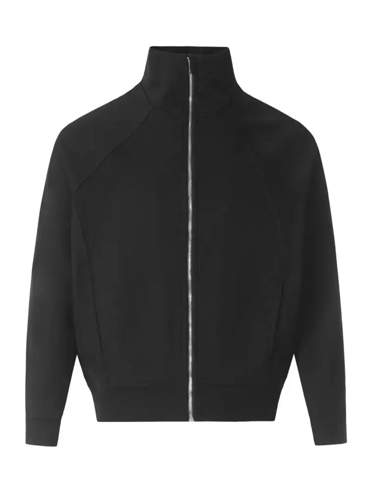 Men’s Zip Up Stand Collar Jacket