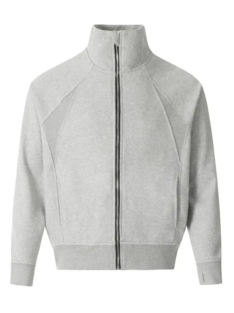 Men’s Zip Up Stand Collar Jacket