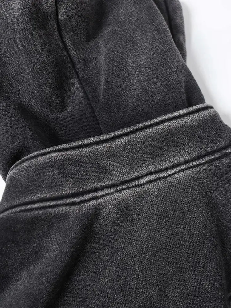 Men’s Zip Up Washed Hoodie