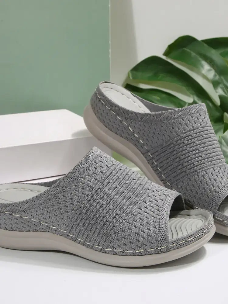 Mesh Open Toe Sandals