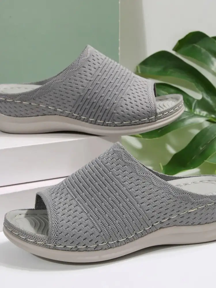 Mesh Open Toe Sandals