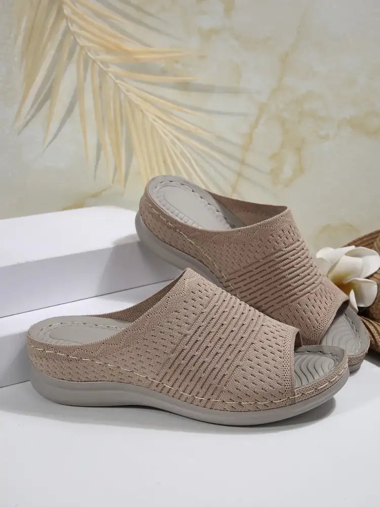 Mesh Open Toe Sandals