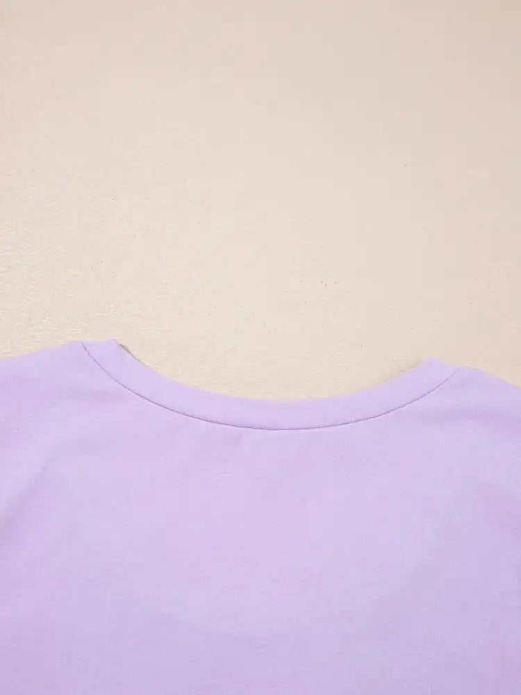 Mineral Wash Casual Round Neck Tank and Loose Drawstring Pants Set