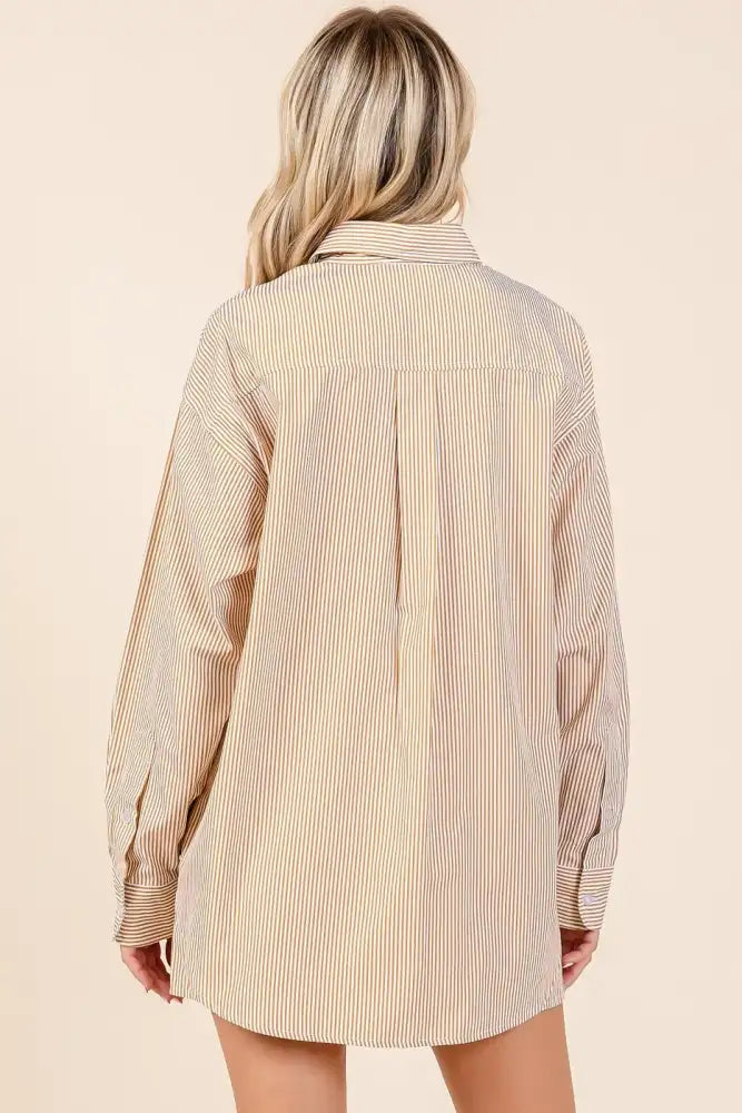 Mittoshop Striped Shirt and Shorts Set