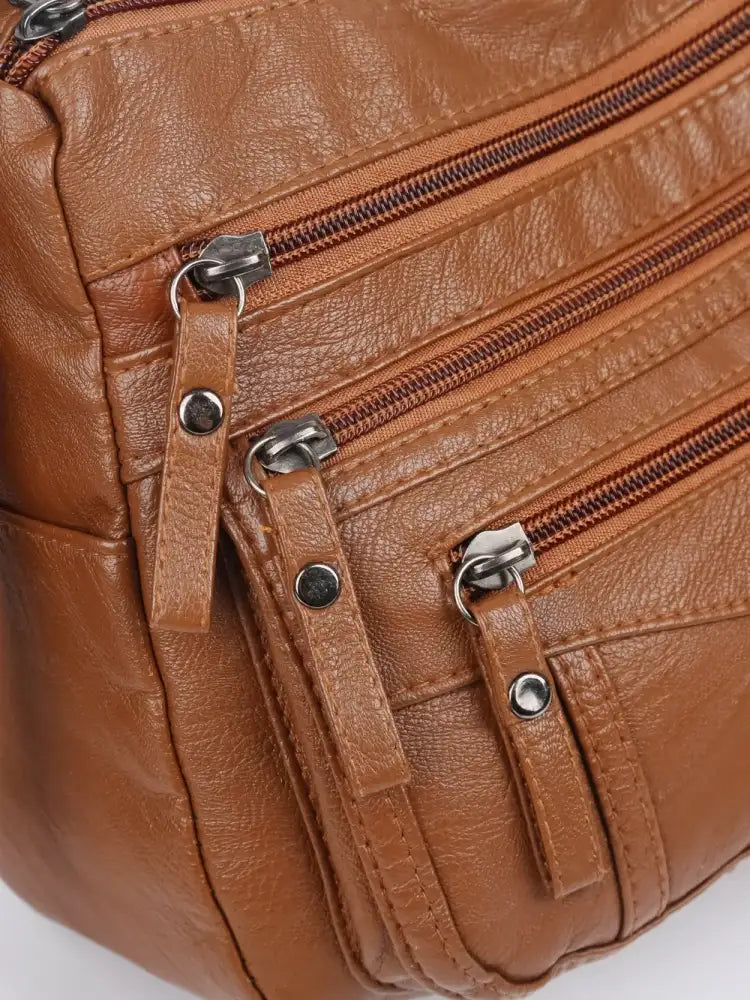 Multi-Compartment Crossbody Bag