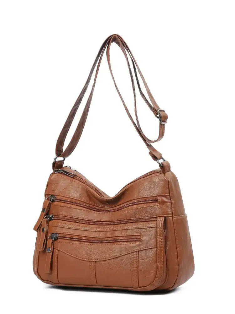 Multi-Compartment Crossbody Bag