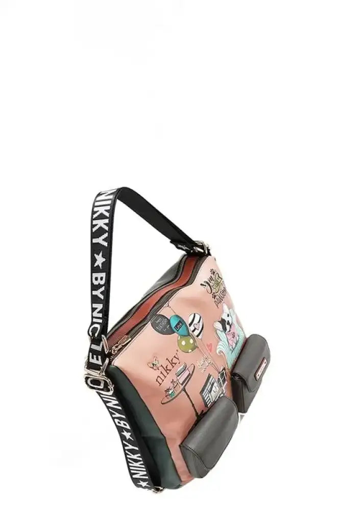 Nicole Lee USA Multifunction Adjustable Strap Eco-Leather Backpack