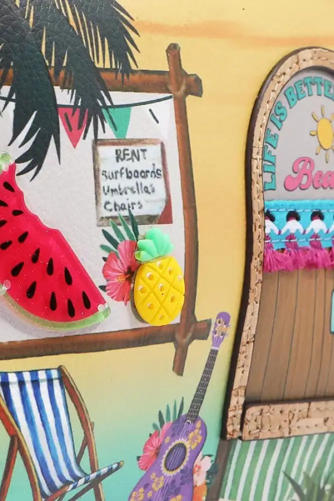 Nicole Lee USA Sun and Sand Shoulder Bag