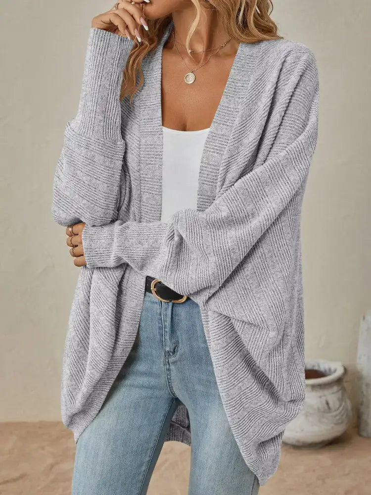 Open Front Cocoon Cardigan