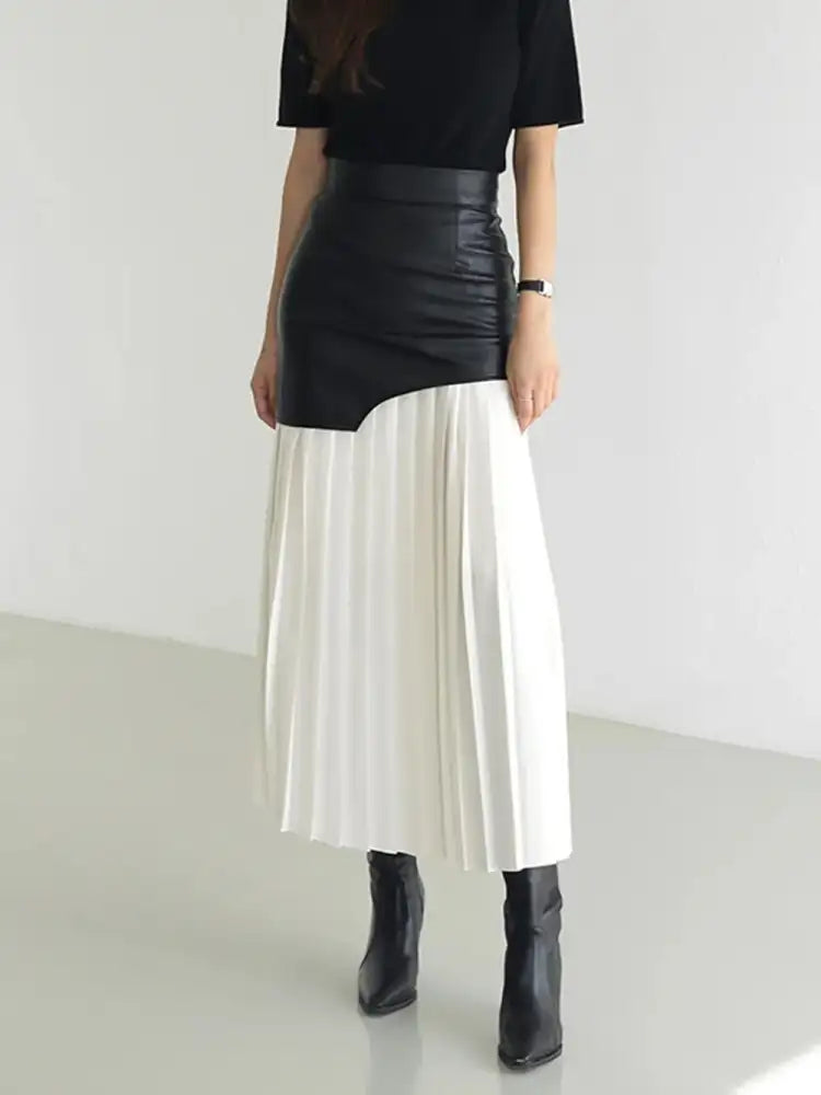 Chic Pleated Women's Skirt