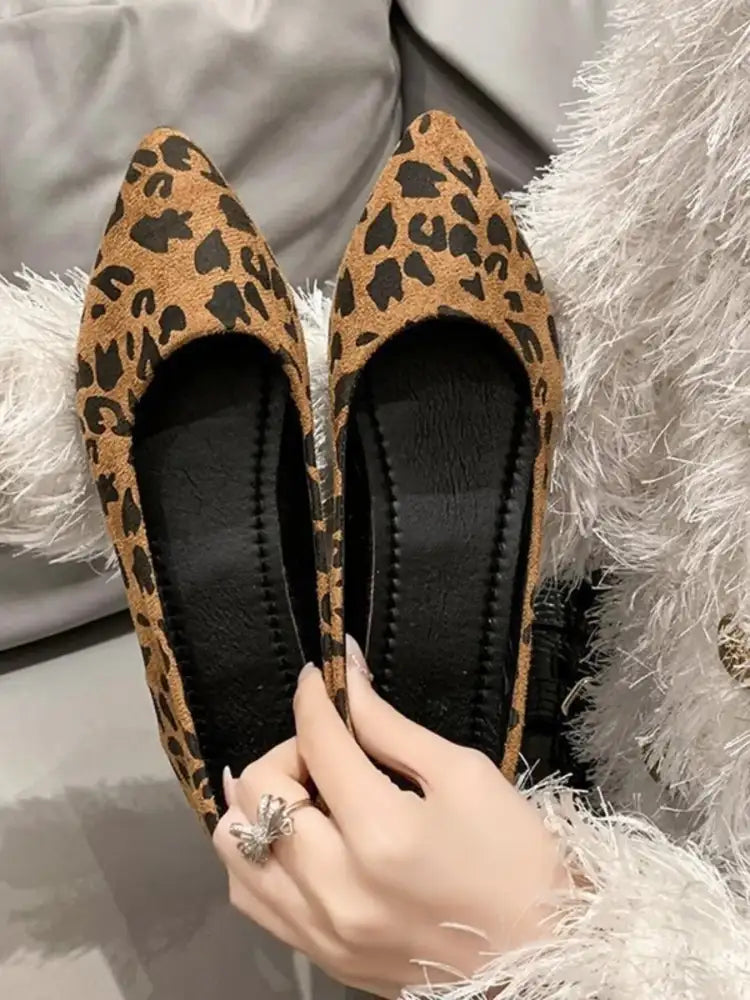 Point Toe Flat Slip-Ons