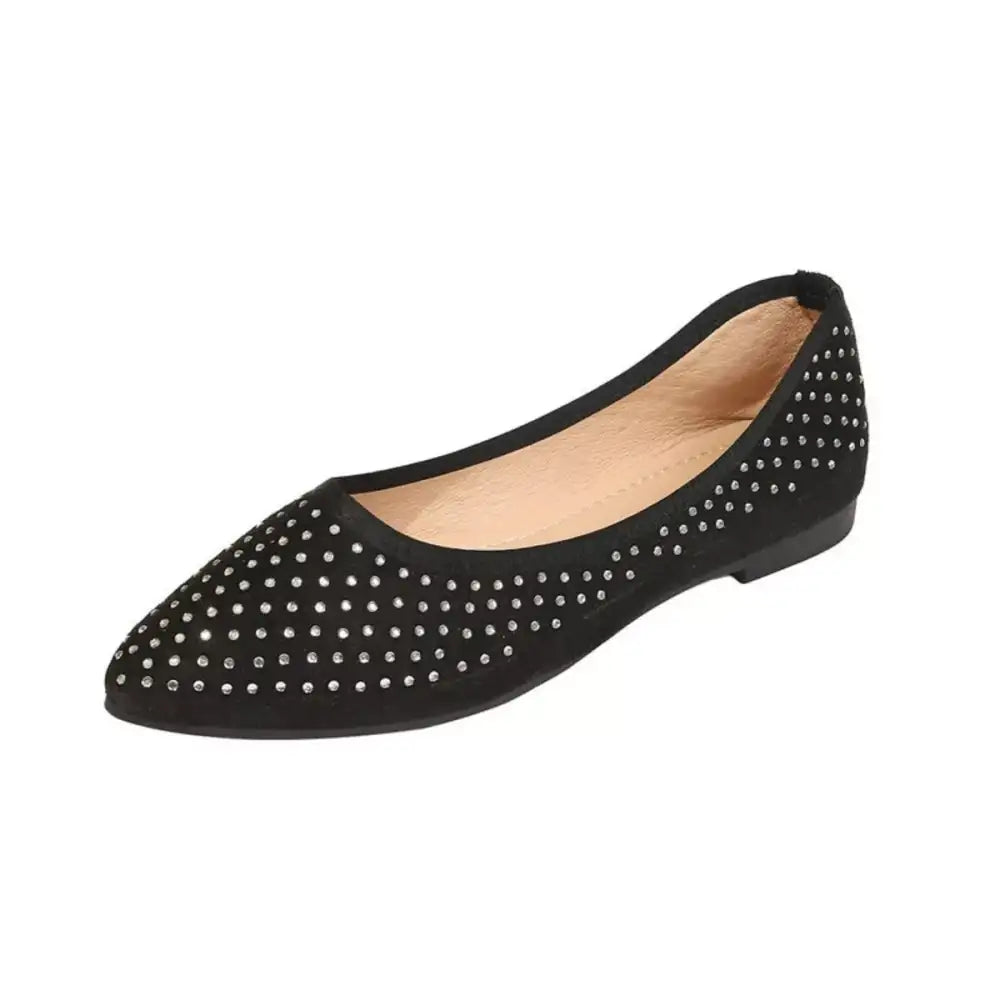 Point Toe Flats Slip-Ons