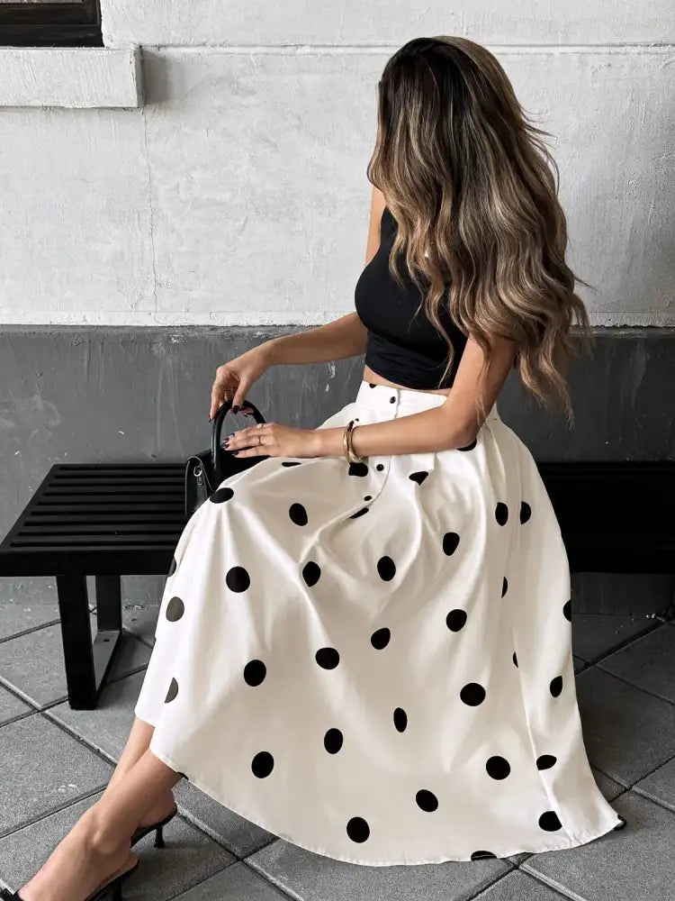 Polka Dot Skirt