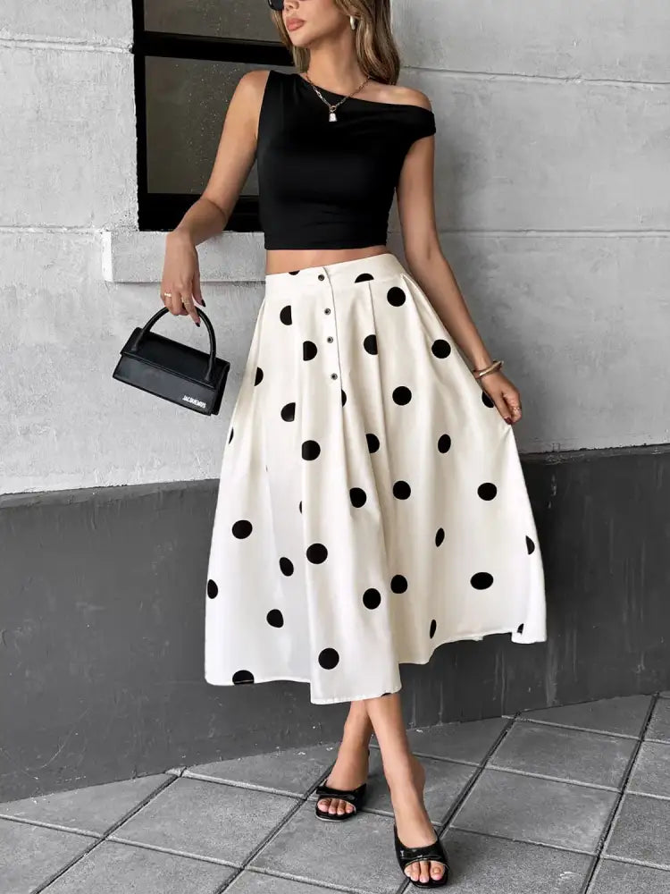 Polka Dot Skirt