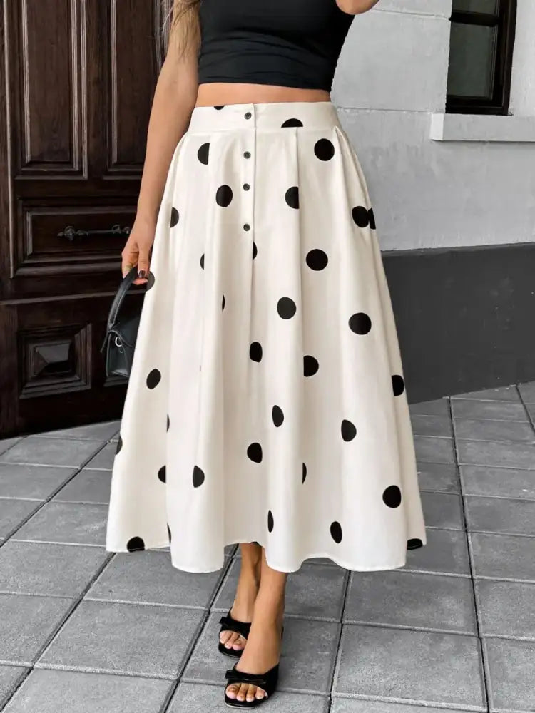 Polka Dot Skirt