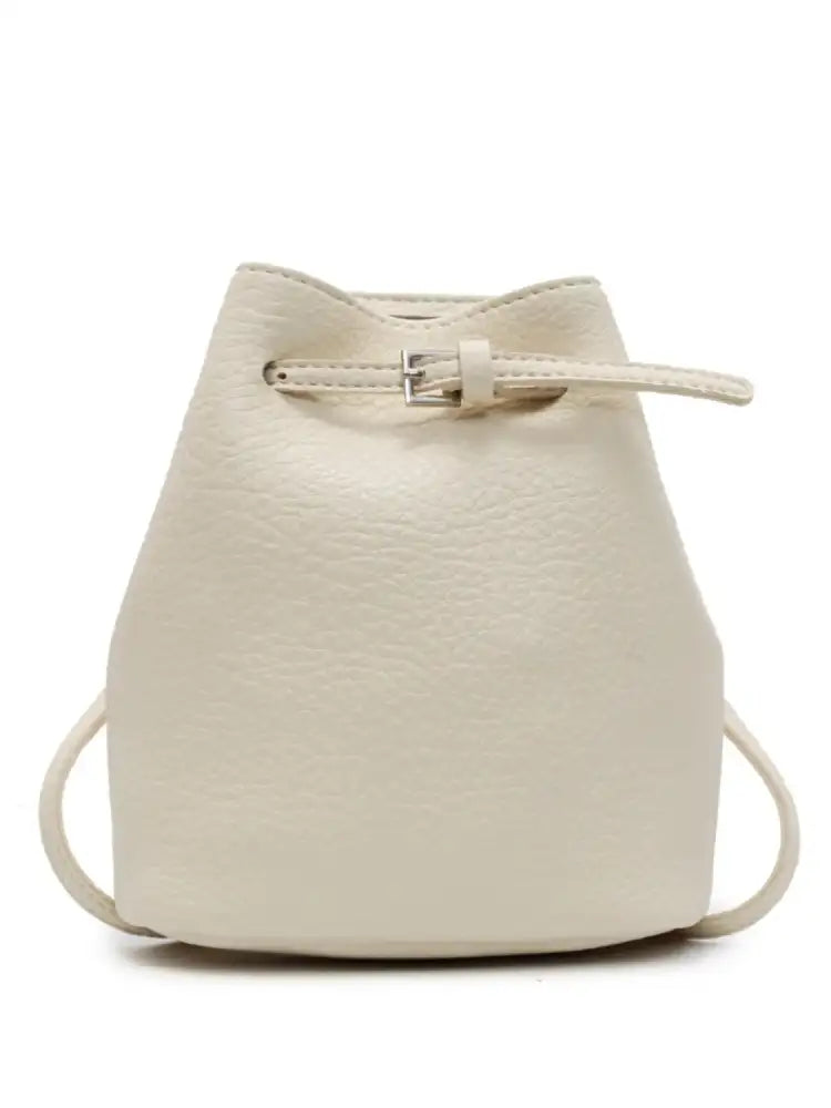 PU leather Bucket Bag