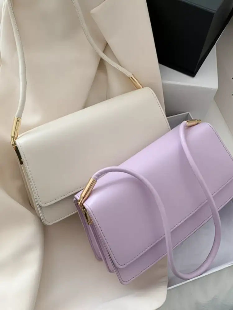 PU Leather Shoulder Bag