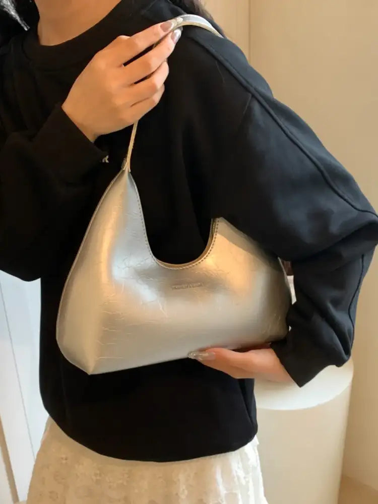 PU Leather Shoulder Bag