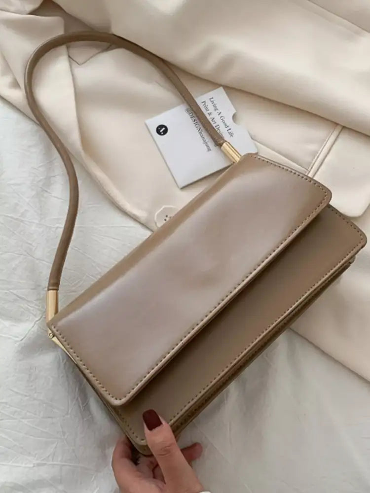 PU Leather Shoulder Bag