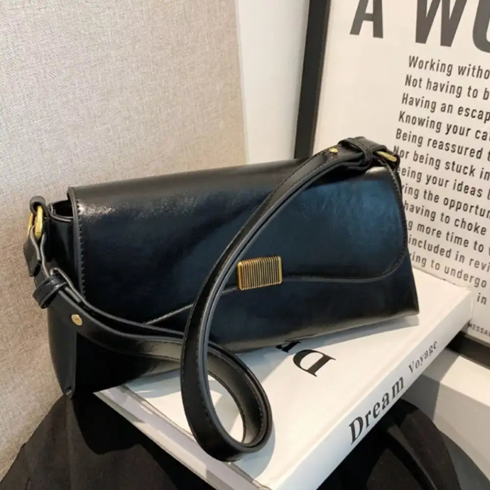 PU Leather Shoulder Bag