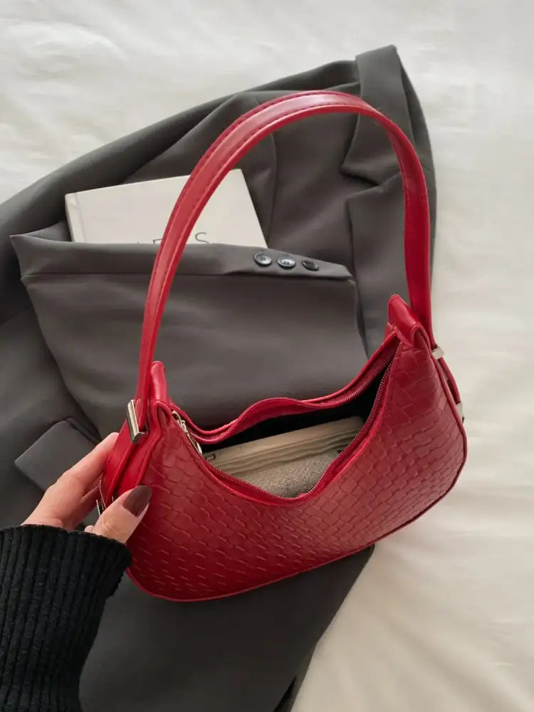 PU Leather Shoulder Bag