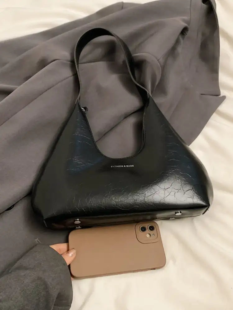 PU Leather Shoulder Bag