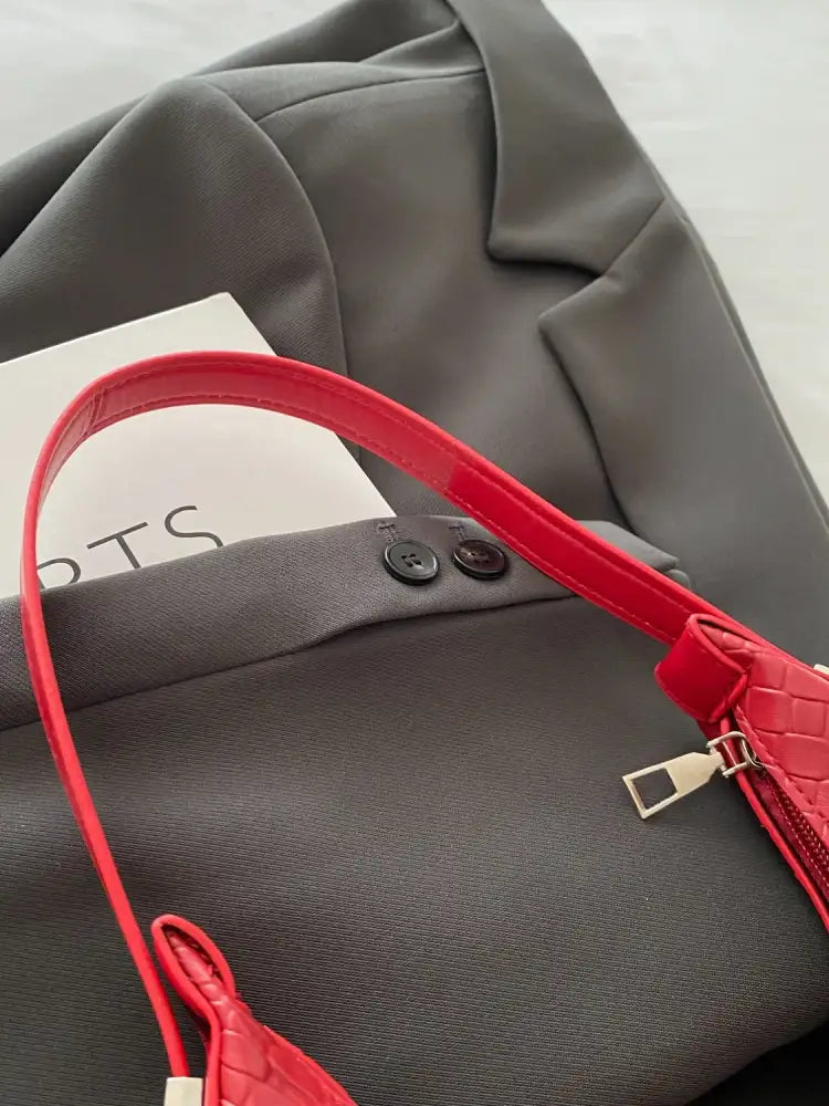 PU Leather Shoulder Bag