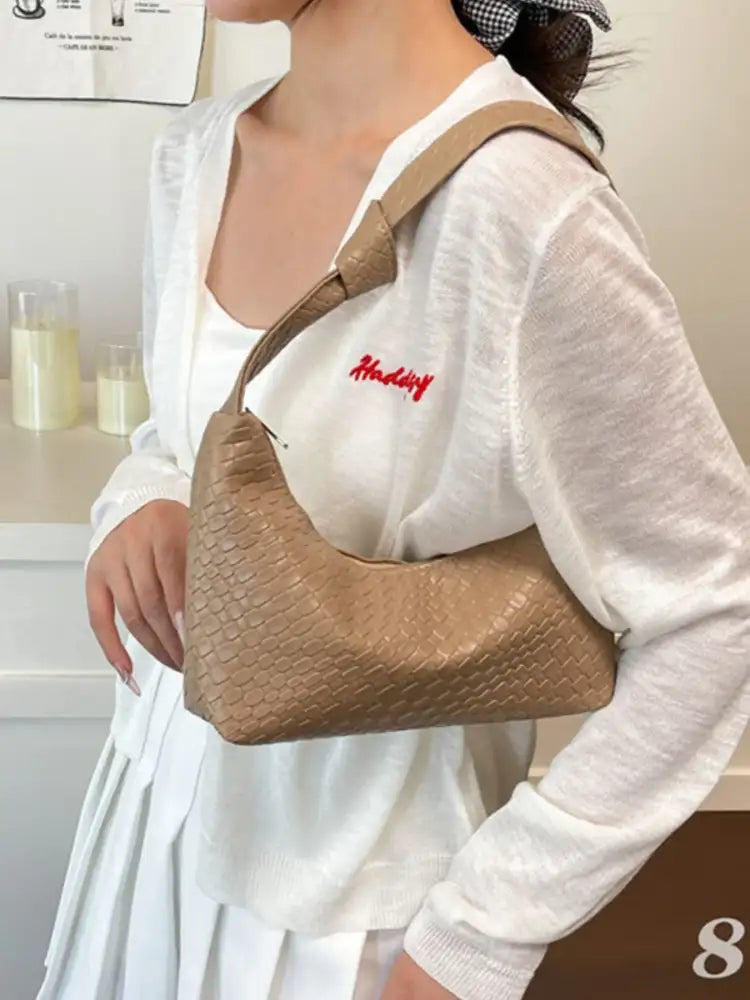 PU Leather Shoulder Bag