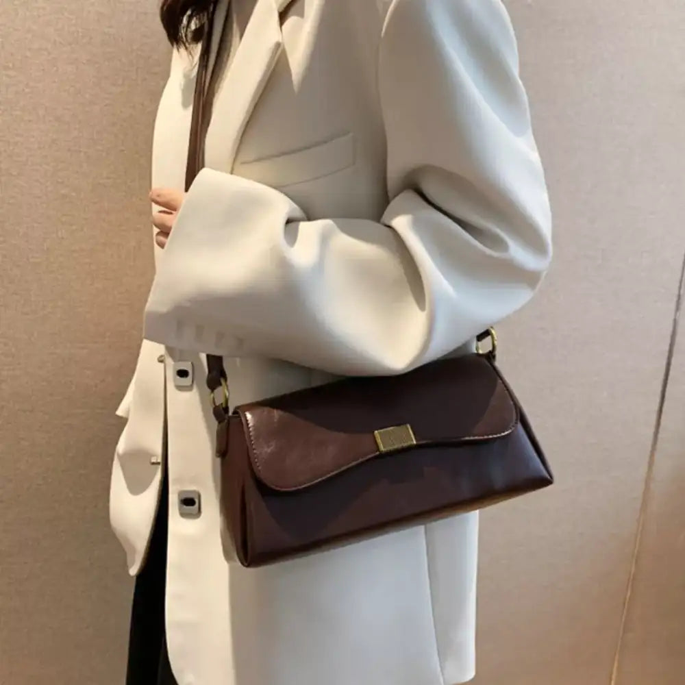 PU Leather Shoulder Bag