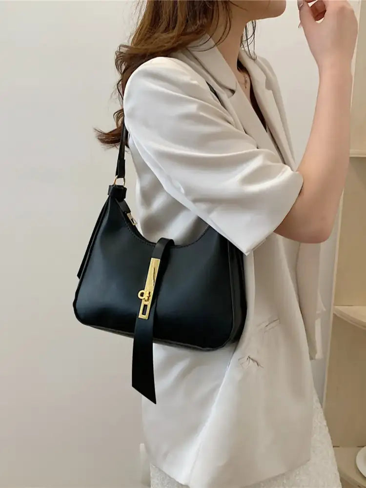 PU Leather Shoulder Bag