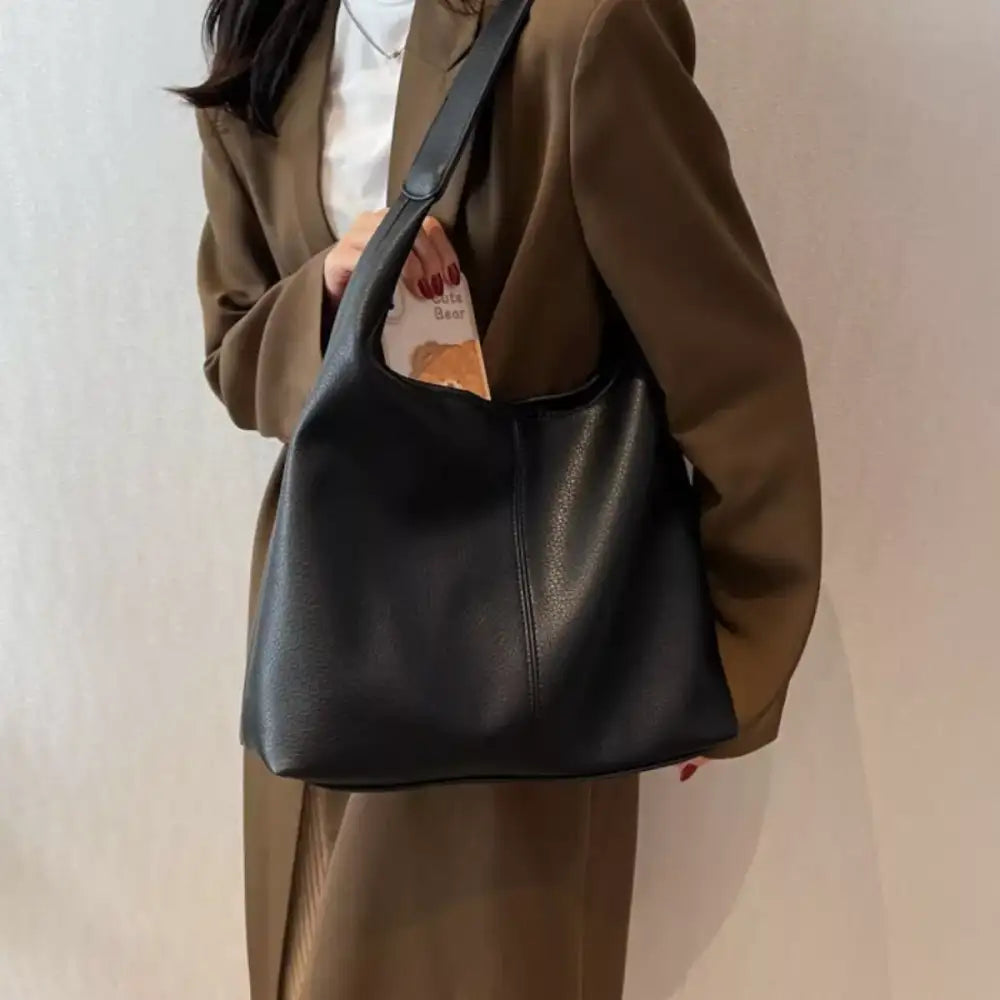 PU Leather Shoulder Bag