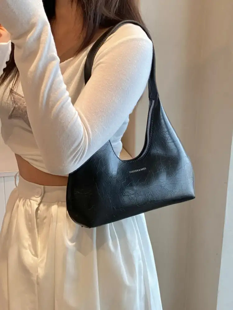 PU Leather Shoulder Bag