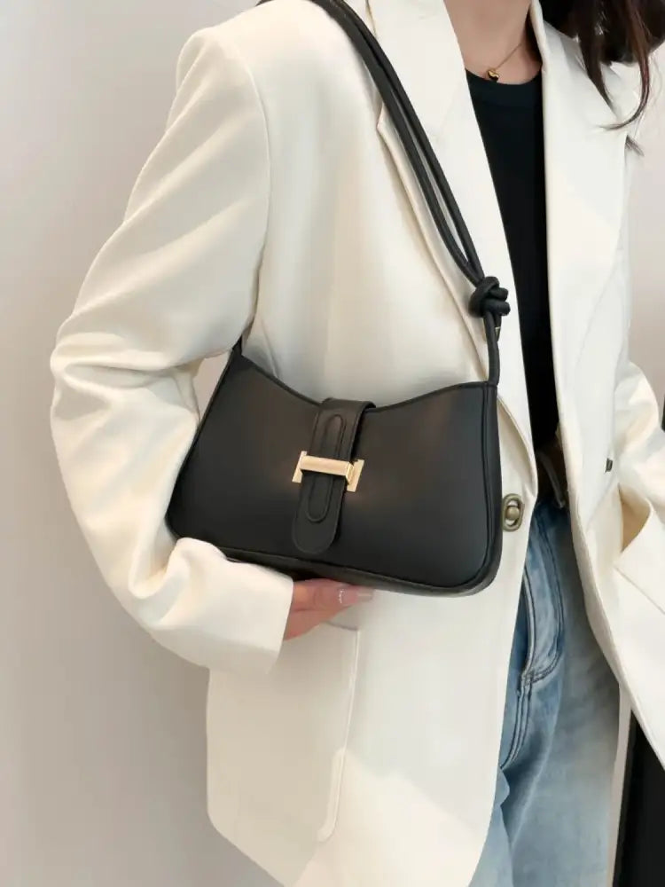 PU Leather Shoulder Bag