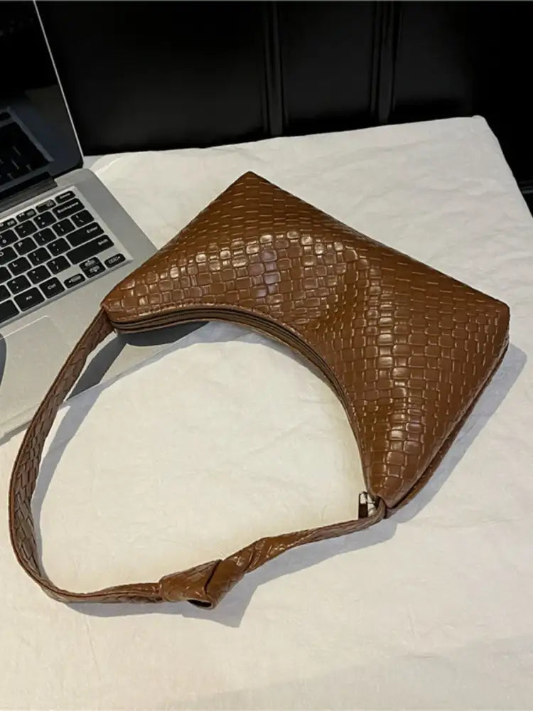 PU Leather Shoulder Bag